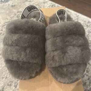 NEW Grey toddler UGG slippers